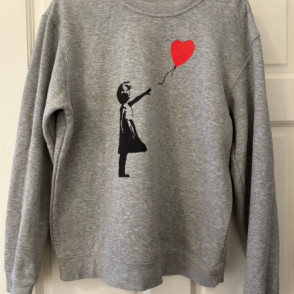 Banksy Grey Sweatshirt